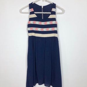 PAPER DOLL | Kids Blue Sleeveless Dress-113